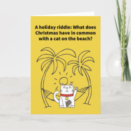 Tarjeta Sandy Claw - Navidades