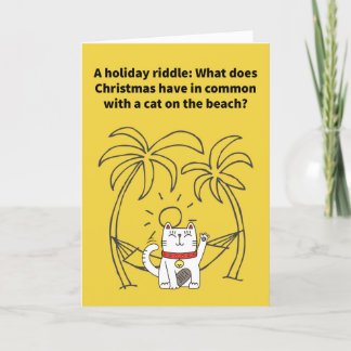 Tarjeta Sandy Claw - Navidades
