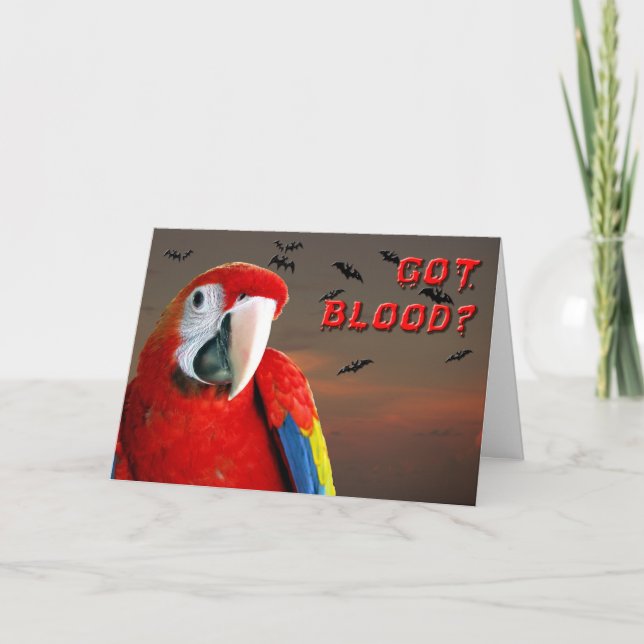 Tarjeta ¿Sangre conseguida? (Anverso)