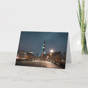 Tarjeta Sankt Katharinen Kirche Hamburg Foto