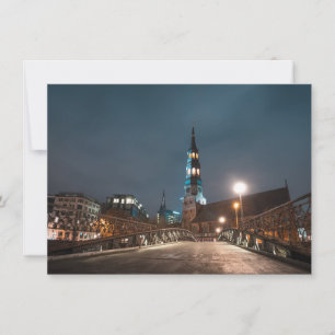 Tarjeta Sankt Katharinen Kirche Hamburgo