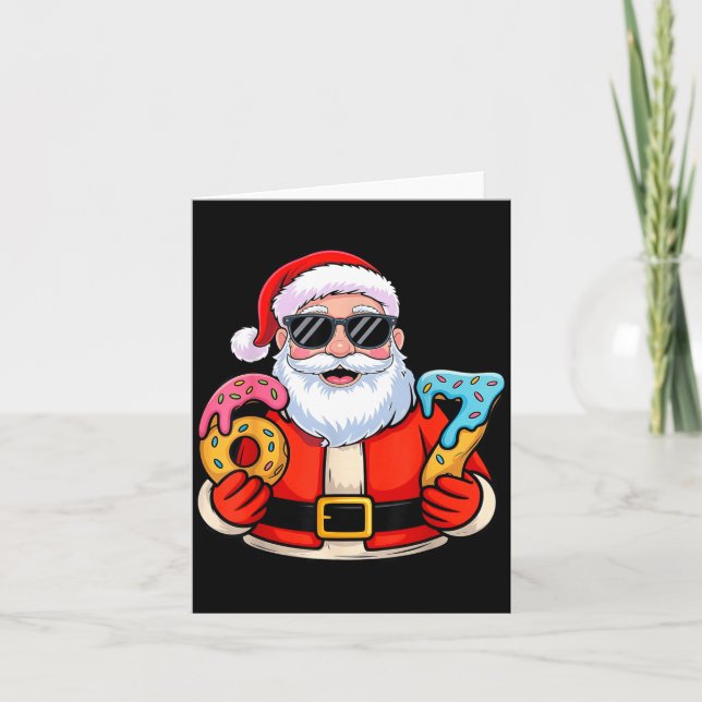 Tarjeta Santa 67 Ice Cream Drip Christmas  (Anverso)