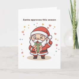 Tarjeta Santa Approves This Season – Cute Puchi Dōshi Sant