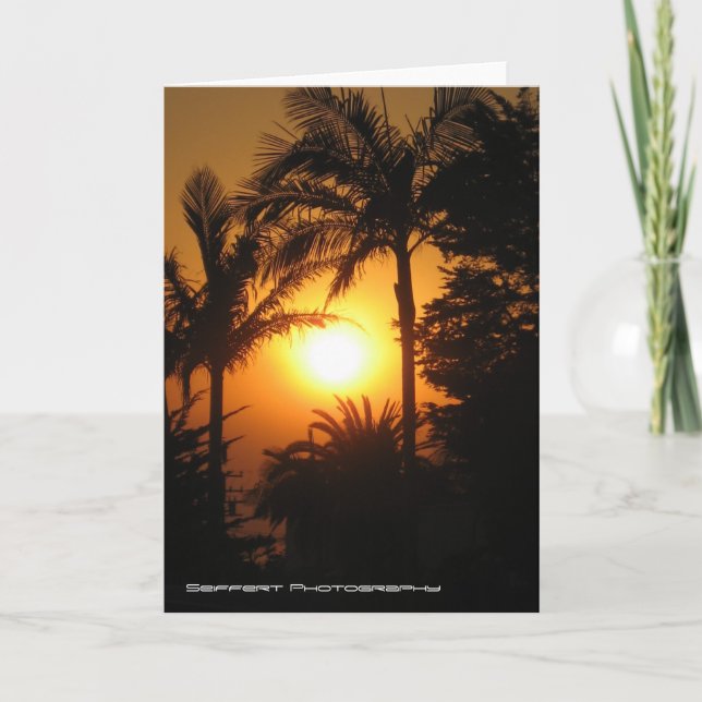 Tarjeta Santa Barbara Ca, (Anverso)