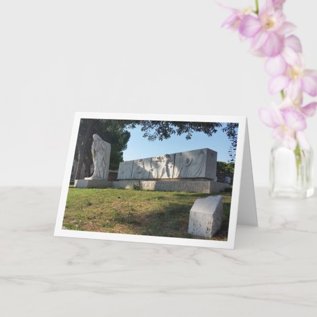 Tarjeta Santa Catalina de Siena, Castel sant'Ange, Roma (Orquídea)