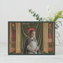 Tarjeta Santa Católica | Santa Alena de Bruselas