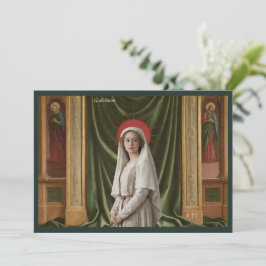 Tarjeta Santa Católica | Santa Godelieve de Gistel