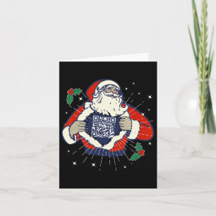 Tarjeta Santa Claus es gracioso el código de fans de Trump