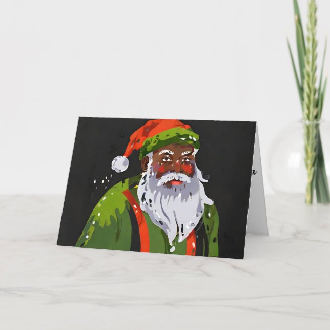 Tarjeta Santa de Kwanzaa  (Anverso)