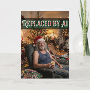 Tarjeta Santa deja el trabajo por reemplazo de IA Divertid