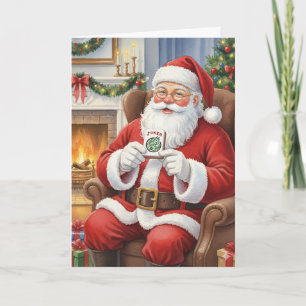 Tarjeta Santa Divertido Personalizado Tráeme un Joker Mahj