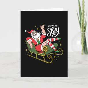 Tarjeta Santa Drag Queen
