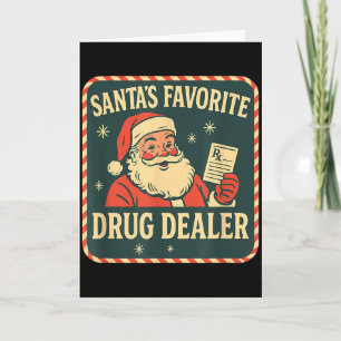 Tarjeta Santa Droga Favorita Er Navidad Técnico de Farmaci