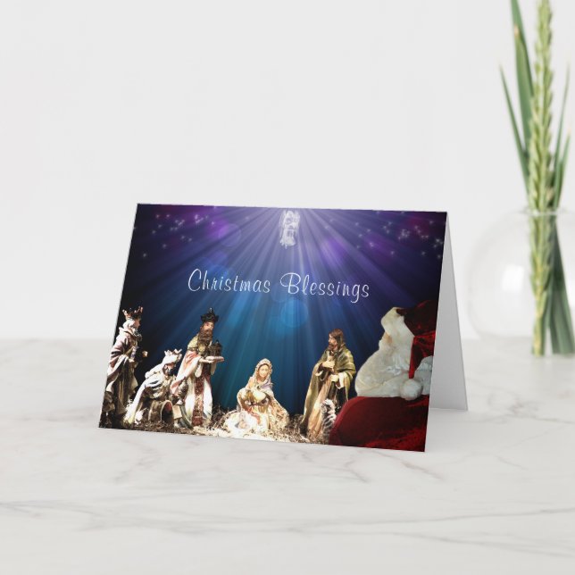 Tarjeta Santa en Natividad (Anverso)