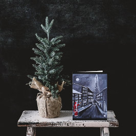 Tarjeta Santa en París Pintura de Alfred Fox