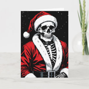 Tarjeta Santa Esqueleto