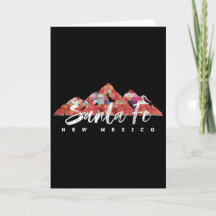 Tarjeta Santa Fe Nuevo México Viajes Familiares Senderismo