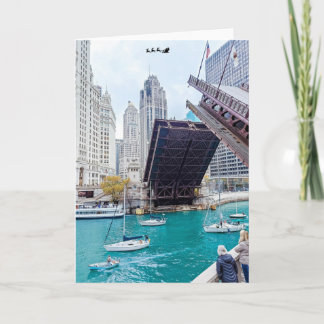 Tarjeta Santa.Folded Greeting Card