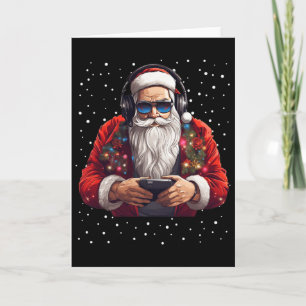 Tarjeta Santa Gaming Video Gamer Controlador de Juego Navi