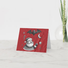 Tarjeta Santa Garras Rojo