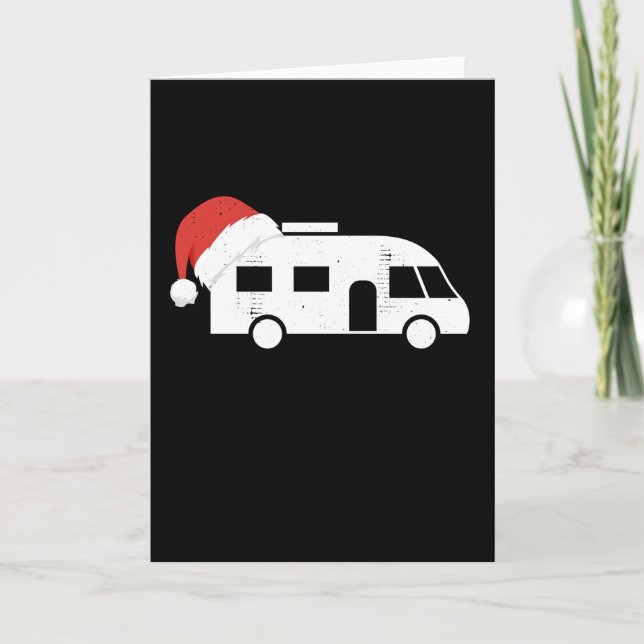 Tarjeta Santa Hat | Regalo de Navidades (Anverso)