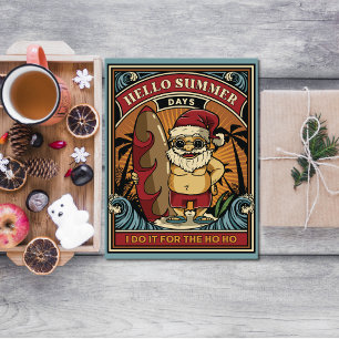 Tarjeta Santa Hello Summer Days Lo hago por Ho