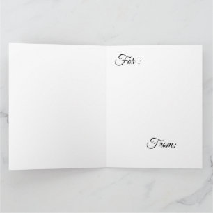 Tarjeta Santa hipster 