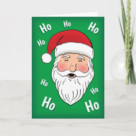 Tarjeta Santa (Ho, Ho, Ho)