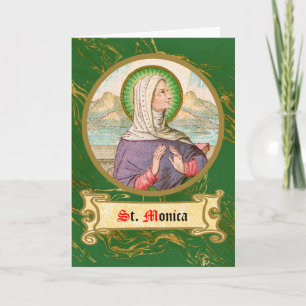 Tarjeta Santa Mónica de Tagaste (SAU 047; detalle)