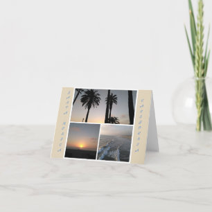 Tarjeta Santa Mónica Notecard