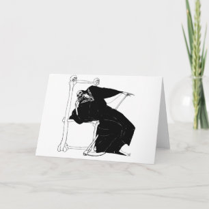 Tarjeta Santa Muerte (Mexican Grim Reaper)