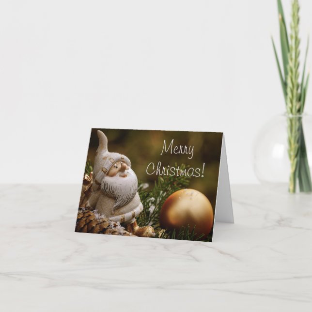 Tarjeta Santa Navidad (Anverso)