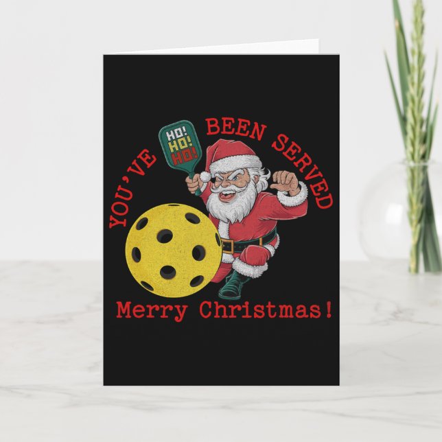 Tarjeta Santa Picklell te han servido  (Anverso)