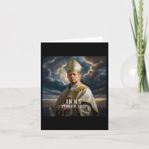 Tarjeta Santa Potencia cristiana del Vaticano"