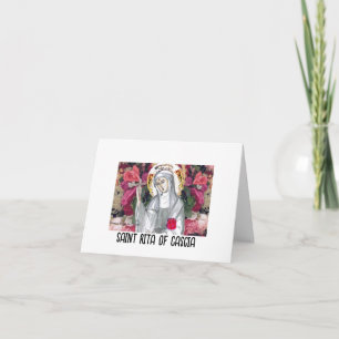 Tarjeta Santa Rita de Cascia
