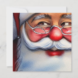 Tarjeta Santa Sonriente