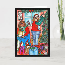 Tarjeta Santa Stop Here