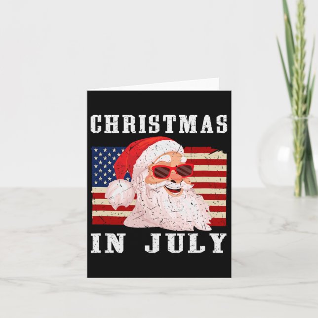 Tarjeta Santa Sungles Usa - Chris de una mujer (Anverso)
