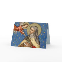 Santa Teresa de Ávila (SAU 28) Saludo en blanco