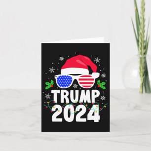 Tarjeta Santa Ue 2024 De Trump Hace A Los Navidades Grande