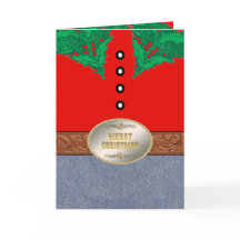 Santa Vaquero Occidental Hebilla De Cinturón Camis