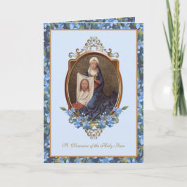 Tarjeta Santa Verónica Cara Sagrada Religiosa de Jesús Flo