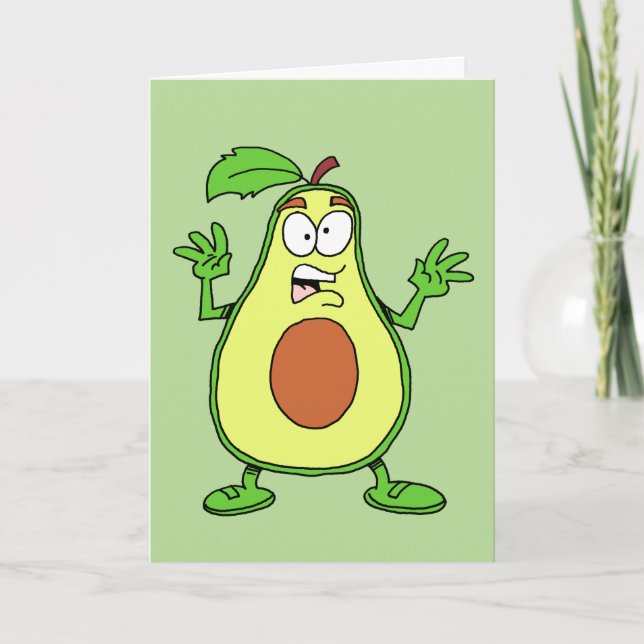 Tarjeta ¡Santo Guacamole! ¡Tienes 30 años! Gracioso cumple (Anverso)