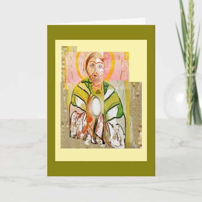 Tarjeta Santo sacerdote (Anverso)