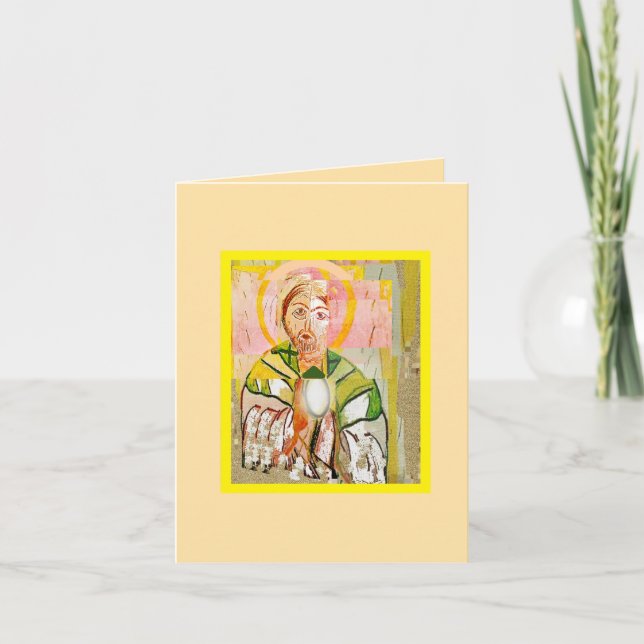 Tarjeta Santo sacerdote de Jesucristo (Anverso)
