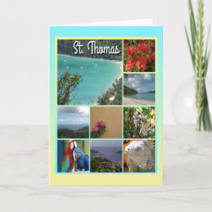 Tarjeta Santo Tomás - Collage de fotos escénico 6115