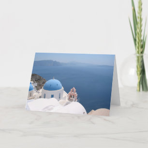 Tarjeta Santorini Grecia