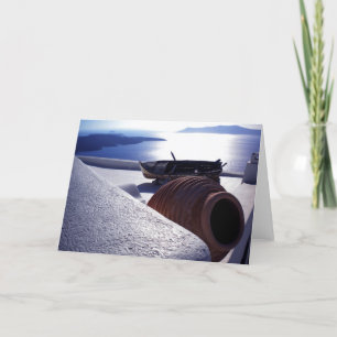 Tarjeta Santorini Greetingcard