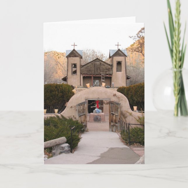 Tarjeta Santuario-De-Chimayo (Anverso)