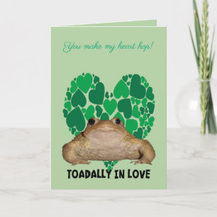 Tarjeta Sapito Totalmente Enamorado Regalo de San Valentín